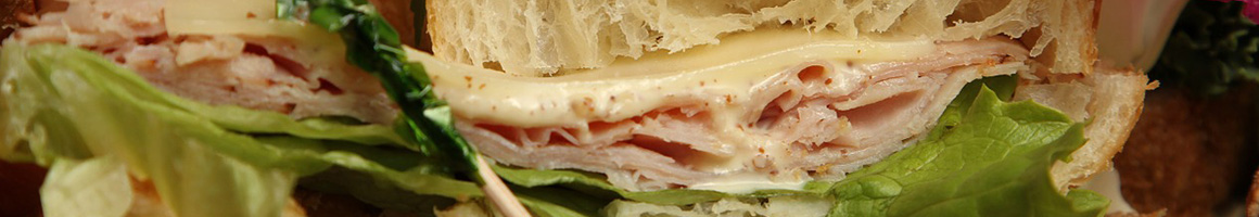 Eating Sandwich at Mike's Sub Shop restaurant in Keyport, NJ.